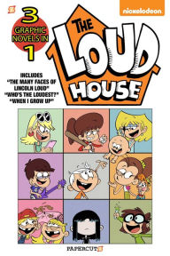 Free downloadable pdf books computer The Loud House 3-in-1 #4: The Many Faces of Lincoln Loud, Who's the Loudest? and The Case of the Stolen Drawers by The Loud House Creative Team 9781545806395