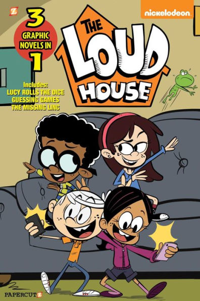 The Loud House 3-in-1 #5: Includes "Lucy Rolls the Dice," "Guessing Games," and "The Missing Linc"