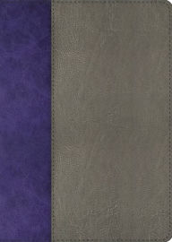 The Jeremiah Study Bible, NKJV: Gray and Purple LeatherLuxe Limited Edition: What It Says. What It Means. What It Means For You.