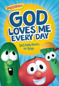 Title: God Loves Me Every Day: 365 Daily Devos for Boys, Author: VeggieTales