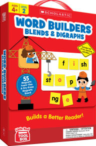 Title: Little Red Tool Box: Word Builders: Blends, Digraphs & More, Author: Scholastic
