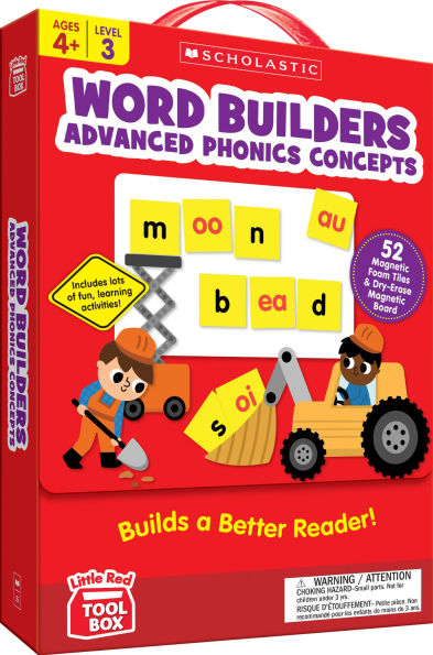 Little Red Tool Box: Word Builders: Advanced Phonics Concepts
