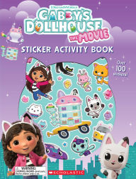 Title: Gabby's Dollhouse: The Movie (Gabby's Dollhouse: Sticker Activity Book with Shiny Stickers), Author: MEL MAXWELL