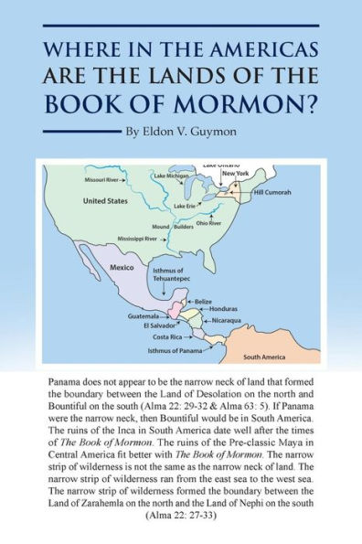 Where the Americas Are Lands of Book Mormon?