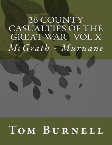 26 County Casualties of the Great War: McGrath - Murnane