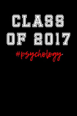 Class Of 2017 Psychology Guest Bookpaperback - 