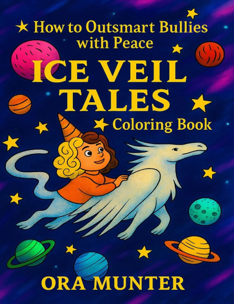 Ice Veil Tales: Coloring Book