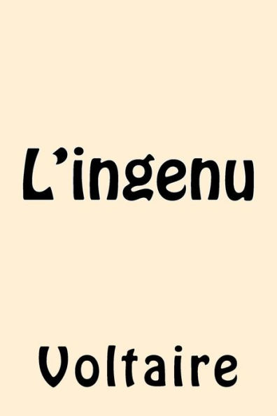 L'ingenu (French Edition)