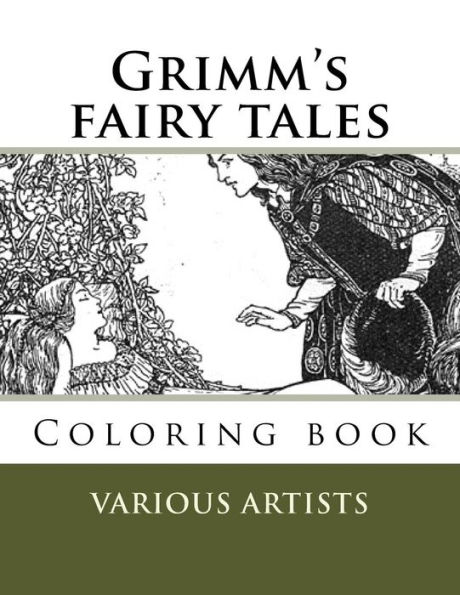 Grimm's fairy tales: Coloring book