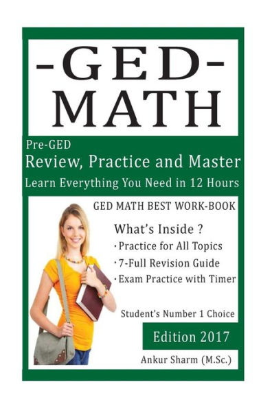 GED Math (preparation workbook): GED Mathematics prep workbook