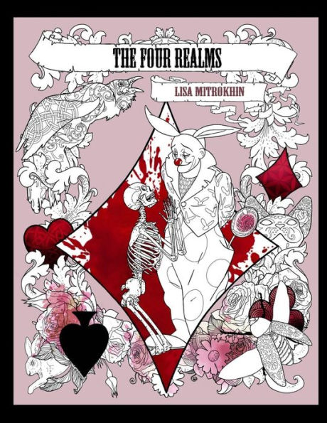 The Four Realms: A Coloring Book For Adults