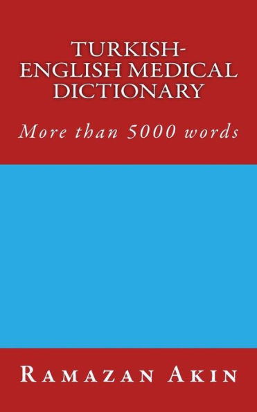 Turkish-English medical dictionary