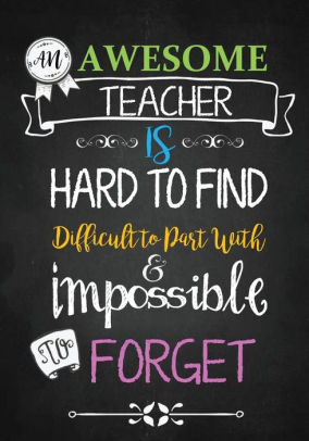 Teacher Notebook: An Awesome Teacher Is ~ Journal or Planner for Teacher Gift: Great for Teacher Appreciation/Thank You/Retirement/Year End Gift by Cute Notebooks, Paperback | Barnes & Noble®