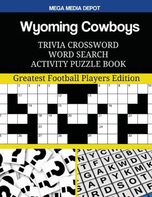 crossword cowboys trivia wyoming puzzle activity word book search wishlist