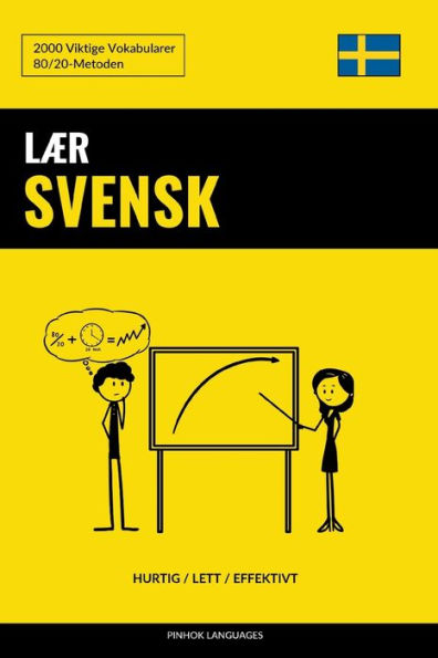 Lær Svensk - Hurtig / Lett / Effektivt: 2000 Viktige Vokabularer