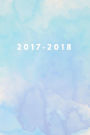 2017 - 2018 Planner, 18 Month Planner: July 2017 To December 2018, Watercolor Blue and Purple