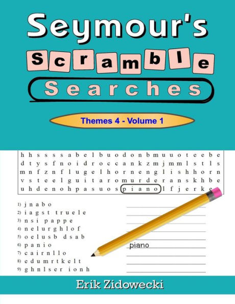 Seymour's Scramble Searches - Themes 4 - Volume 1