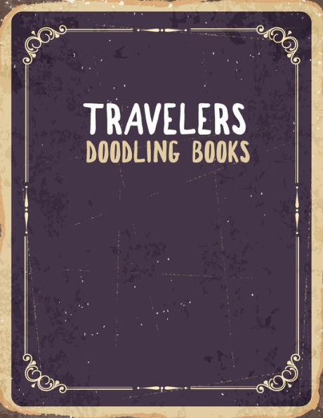 Travelers Doodling Books: Graph Paper Notebook (1/4 Inch Squares)