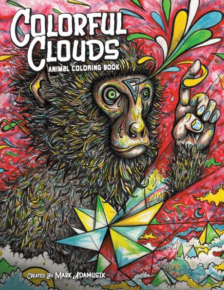 Colorful Clouds: Animal Coloring Book