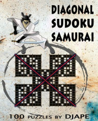 Title: Diagonal Sudoku Samurai X: 100 puzzles, Author: Djape