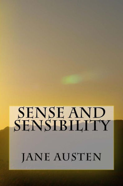 Sense and Sensibility