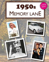 Title: 1950s Memory Lane: Large print book for dementia patients, Author: Hugh Morrison