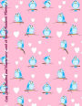 Cute Little Bluebird and Hearts 2017-2018 18 Month Academic Planner: July 2017 To December 2018 Calendar Schedule Organizer with Inspirational Quotes