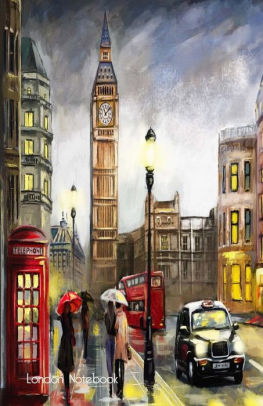 London Notebook London Souvenir Medium Note Pad With Big Ben