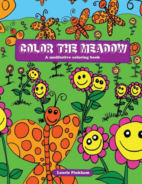 Color the meadow: Meditative moments in nature