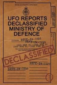 Title: UFO Reports Declassified - Ministry Of Defence Vol 1: The only Ministry of Defence UFO Reports books in print. This book contains a range of genuine UFO-related documents released by the MOD. Discover what the UK Government thought of lights over London,, Author: Philip R Wolfe