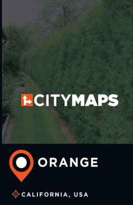 City Maps Orange California Usa By James Mcfee Paperback