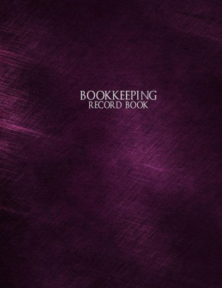 Bookkeeping Record Book: Columnar Ruled Ledger, 2 Columns, 8.5x11 ...