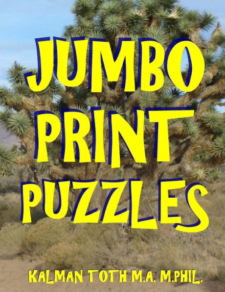 Jumbo Print Puzzles: 111 Large Print Themed Word Search Puzzle