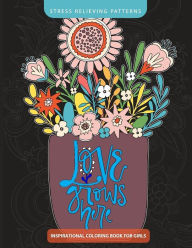 Title: Inspirational Coloring Book for Girl, Author: Unicorn Coloring
