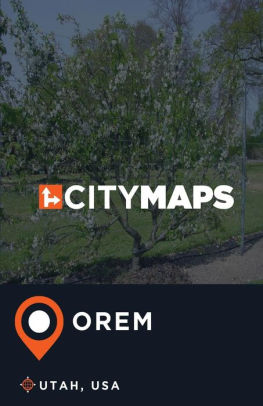 City Maps Orem Utah Usa By James Mcfee Paperback Barnes Noble