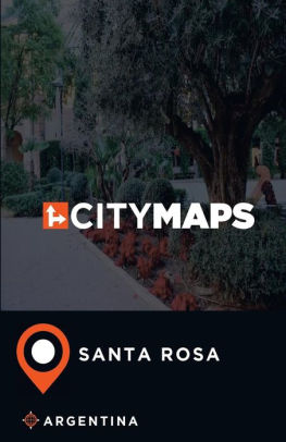 City Maps Santa Rosa Argentina By James Mcfee Paperback Barnes