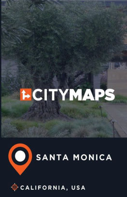 City Maps Santa Monica California Usa By James Mcfee Paperback