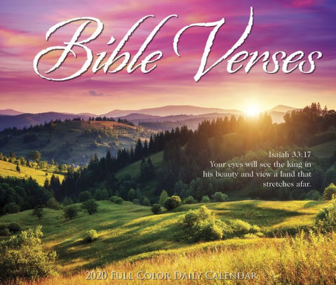 2020 Bible Verses Box Calendar 9781549208768 Item Barnes