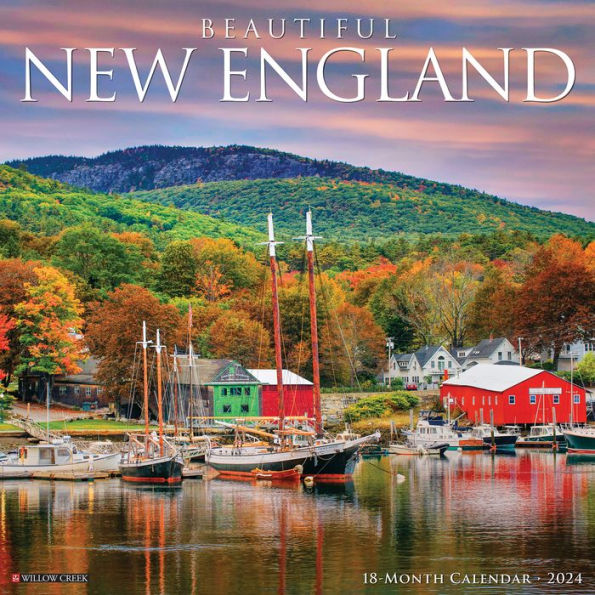 Beautiful New England 2024 Wall Calendar