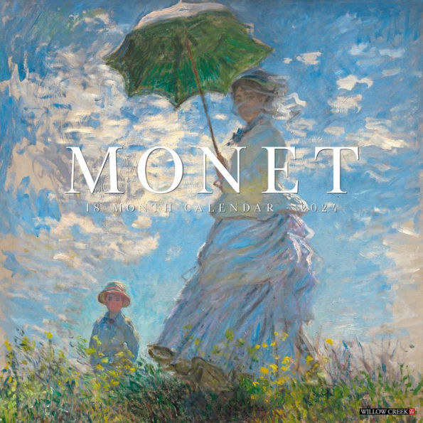 Monet 2024 12" x 12" Wall Calendar