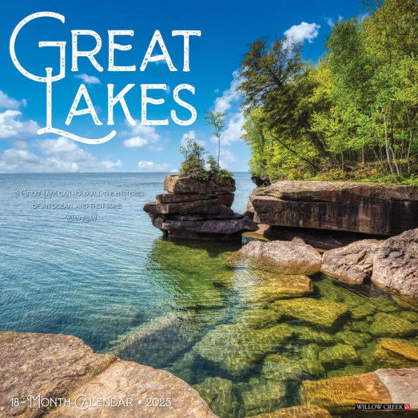 2025 Great Lakes Wall Calendar