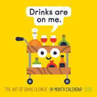 Title: The Art of David Olenick 2025 7 X 7 Mini Wall Calendar