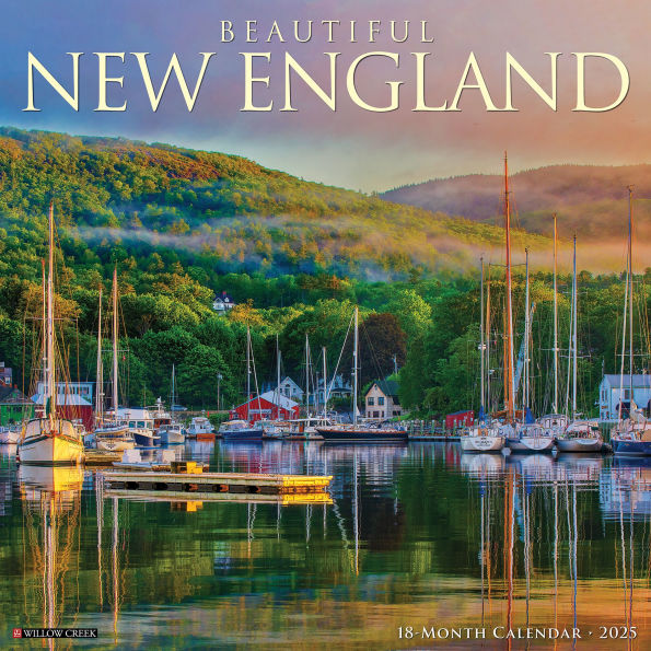 2026 Beautiful New England Wall Calendar