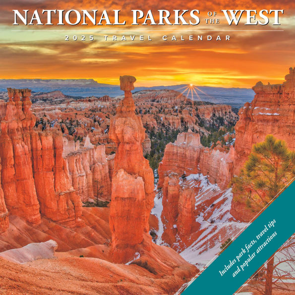 2026 National Parks of the West Wall Calendar