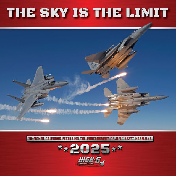 The Sky Is the Limit 2026 Wall Calendar