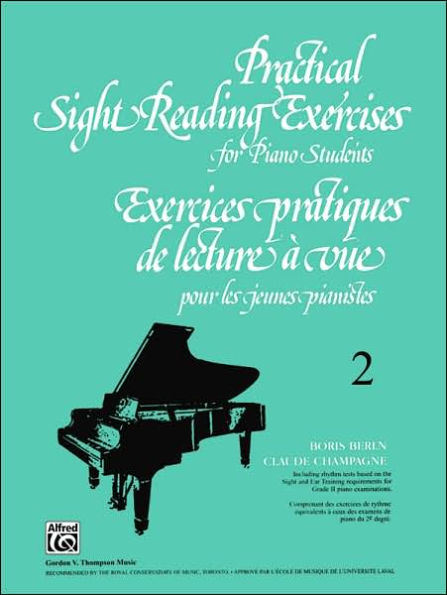 Practical Sight Reading Exercises for Piano Students, Bk 2