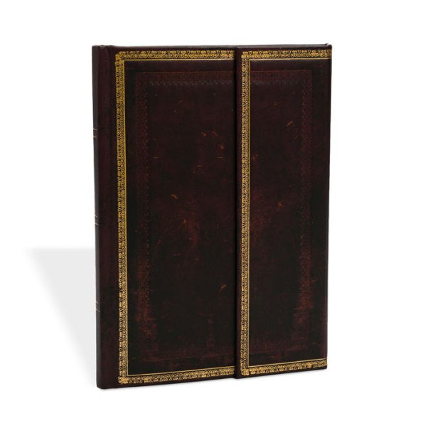 Paperblanks Black Moroccan Hardcover Journals Midi 144 pg Lined