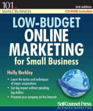 Title: Low-budget Online Marketing: For Small Business, Author: Holly Berkley