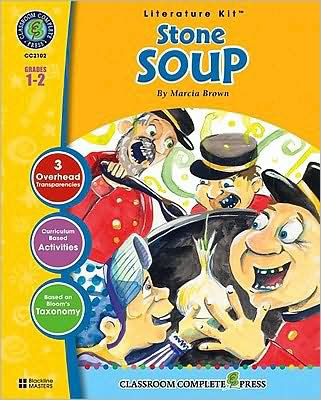 A Literature Kit for Stone Soup, Grades 1-2 [With 3 Overhead Transparencies]