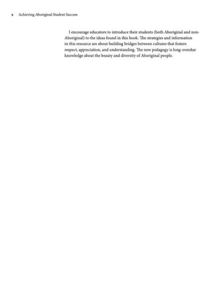 Achieving Aboriginal Student Success: A Guide for K to 8 Classrooms
